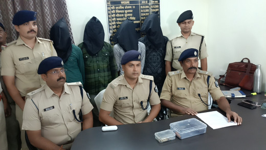 कांटी एनटीपीसी में फायरिंग कर भागने वाले चार अपराधी गिरफ्तार
