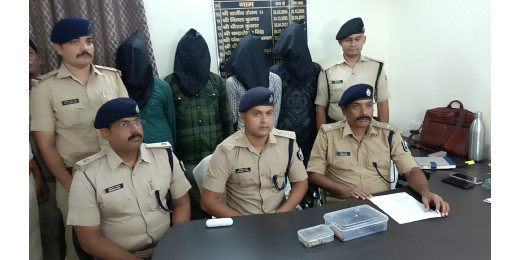 कांटी एनटीपीसी में फायरिंग कर भागने वाले चार अपराधी गिरफ्तार