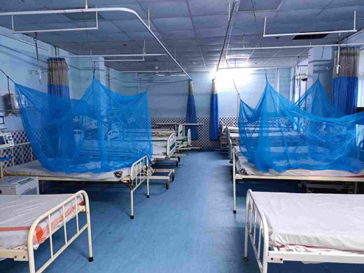 सदर अस्पताल में डेंगू मरीजों के लिए 10 बेड का वार्ड तैयार