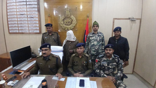 वांछित नक्सली छोटेलाल कोड़ा गिरफ्तार, कई संगीन मामलों में था फरार 