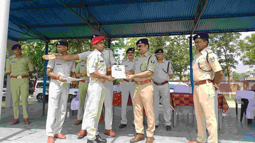 लखीसराय पुलिस बल को मिले 169 नए सिपाही, नियुक्ति पत्र पाकर खिले चेहरे