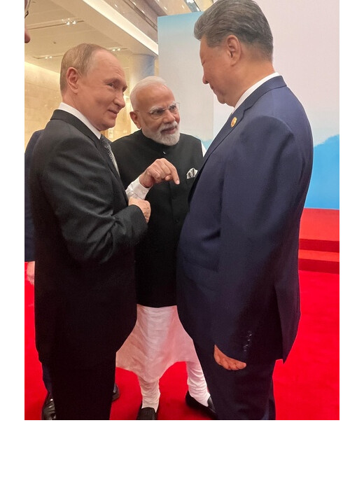 एससीओ शिखर सम्मेलन : मोदी, पुतिन और जिनपिंग की त्रिपक्षीय मौजूदगी पर दुनिया की नजर