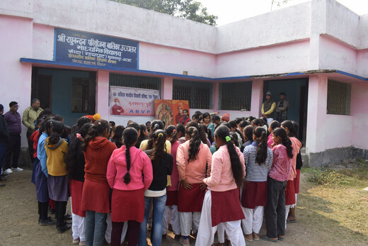 गायघाट में छात्राओं की प्रतिभा और शक्ति का दिखा शानदार प्रदर्शन