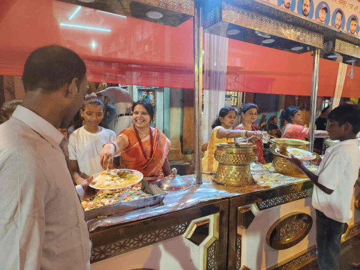 पुरानी बाजार में कांवड़ियों के लिए सेवा शिविर का आयोजन