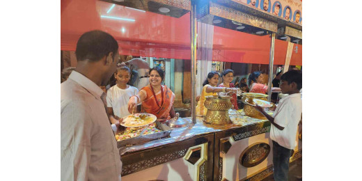 पुरानी बाजार में कांवड़ियों के लिए सेवा शिविर का आयोजन
