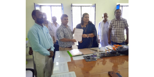 आरसी कॉलेज सकरा में डॉ. अमिता शर्मा ने किया पदभार ग्रहण