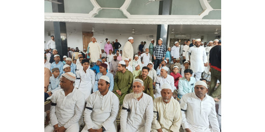 वक़्फ़ बिल संशोधन 2024 के खिलाफ मस्जिद-ए-नूर में शांतिपूर्ण विरोध प्रदर्शन