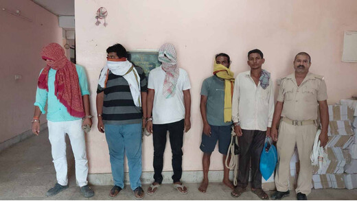 मद्य निषेध विभाग की कार्यवाई  में 7 गिरफ्तार, 30 लीटर चुलाई शराब बरामद