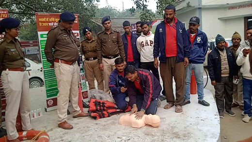 अग्नि सुरक्षा को लेकर मॉकड्रिल, आपदा से निपटने की तैयारियों का हुआ अभ्यास