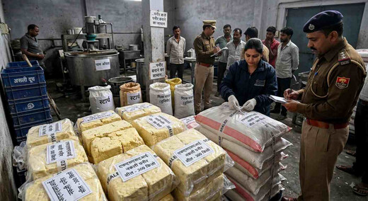 एनालॉग पनीर की शिकायत पर फैक्ट्री में छापा, 300 किलो पनीर सील