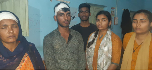 पारिवारिक विवाद में महिला व बच्चों पर जानलेवा हमला, संपत्ति हड़पने का आरोप