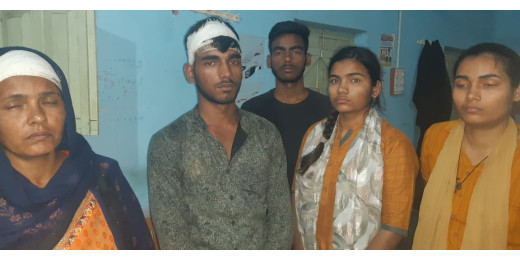 पारिवारिक विवाद में महिला व बच्चों पर जानलेवा हमला, संपत्ति हड़पने का आरोप