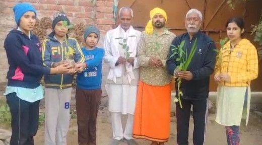भारत के पहले सीडीएस जनरल बिपिन रावत की पुण्यतिथि पर पर्यावरण भारती ने किया वृक्षारोपण
