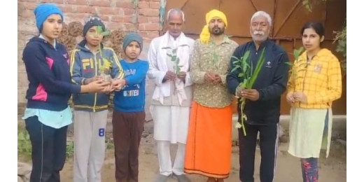 भारत के पहले सीडीएस जनरल बिपिन रावत की पुण्यतिथि पर पर्यावरण भारती ने किया वृक्षारोपण