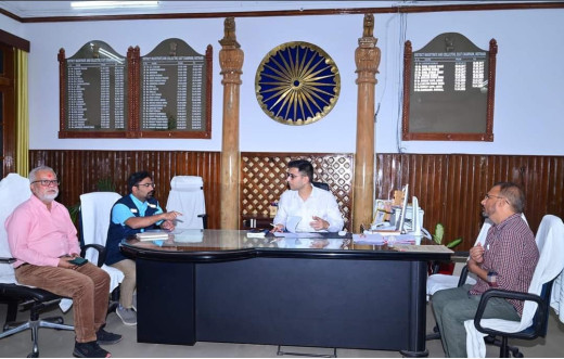 17 से 21 नवम्बर तक चलने वाले पल्स पोलियो अभियान का डीएम ने लिया जायजा
