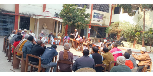 सरैया अस्पताल की जमीन बचाने के लिए गठित हुई संघर्ष समिति
