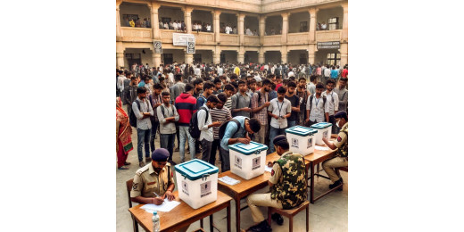 पटना विश्वविद्यालय छात्रसंघ चुनाव का मतदान जारी, शाम से होगी मतगणना