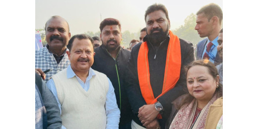 मुजफ्फरपुर में पूर्व प्रदेश अध्यक्ष सम्राट चौधरी का स्वागत