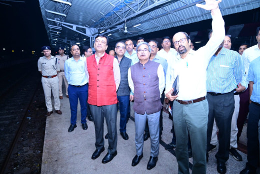 रेलवे बोर्ड अध्यक्ष का पूर्व मध्य रेल का 2 दिवसीय दौरा, छठ पूजा के बाद की सोनपुर स्टेशन का निरीक्षण