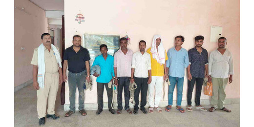 अवैध शराब के खिलाफ कार्यवाही, जिले में कई स्थानों पर छापेमारी