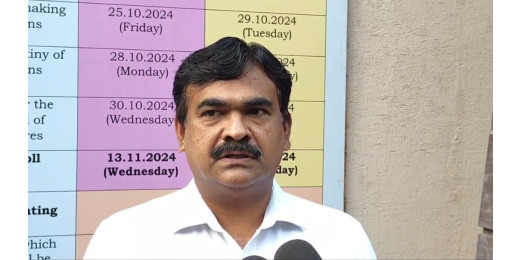 शांतिपूर्ण तरीके से चल रहा मतदान, मतदाताओं से परिवार सहित मतदान करने की अपील