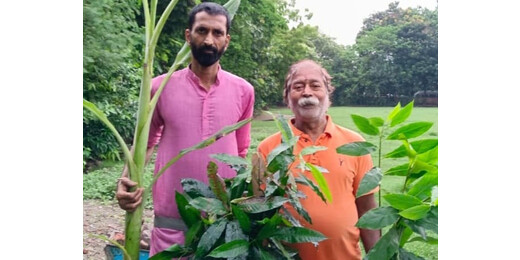 विश्व पोलियो दिवस पर पर्यावरण भारती ने किया पौधारोपण, प्रति व्यक्ति 10 पौधे लगाने का दिया संदेश