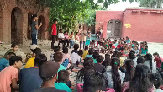 तीन दिवसीय सृजनात्मक लेखन कार्यशाला का समापन, बच्चों ने किया स्वरचित रचनाओं का पाठ