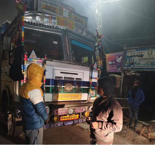 शहर में भारी वाहनों का प्रवेश निषेध, जुर्माना जारी