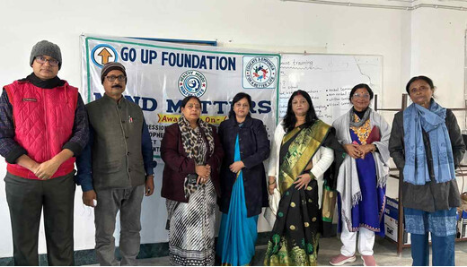 मानसिक स्वास्थ्य को लेकर शिक्षकों में जागरूकता बढ़ाने का प्रयास, गो अप फाउंडेशन की पहल