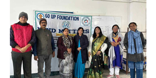 मानसिक स्वास्थ्य को लेकर शिक्षकों में जागरूकता बढ़ाने का प्रयास, गो अप फाउंडेशन की पहल