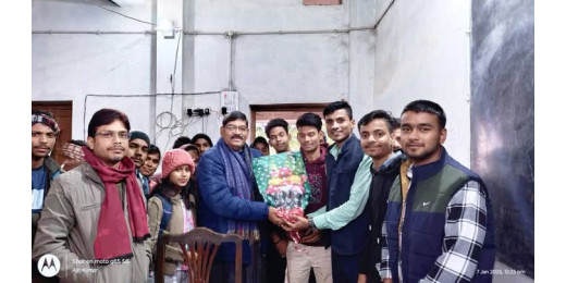नए प्रभारी प्राचार्य डॉ. गिरीश चंद्र पांडे का हुआ स्वागत