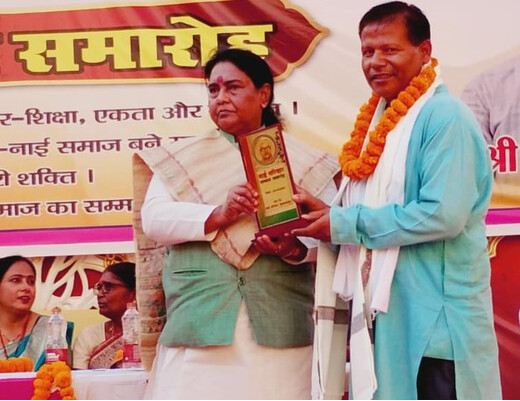 अंतर्राष्ट्रीय कलाकार दिवस पर मुजफ्फरपुर में कलाकारों का सम्मान, सुनील कुमार को मिला गौरव