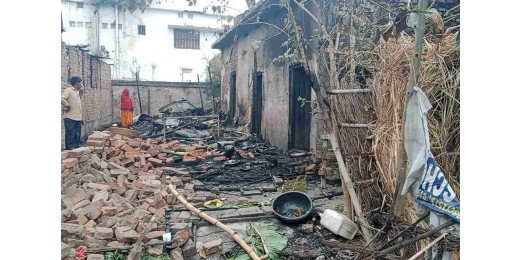मुजफ्फरपुर : आग में चार बहनों की जलकर मौत, भागने का भी नहीं मिला मौका