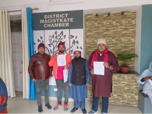 भाकपा-माले के प्रतिनिधिमंडल ने प्रशासन से की विभिन्न मांग