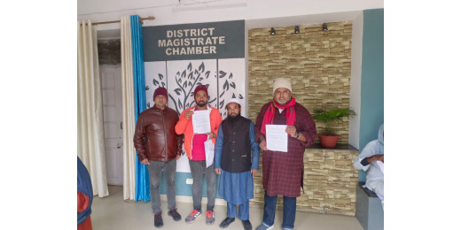 भाकपा-माले के प्रतिनिधिमंडल ने प्रशासन से की विभिन्न मांग