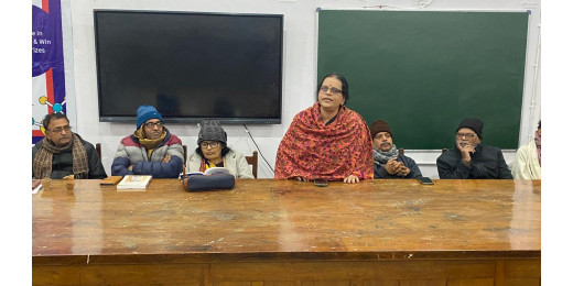 आरडीएस कॉलेज बनेगा बेहतर शिक्षा का केंद्र : डॉ. अनिता सिंह