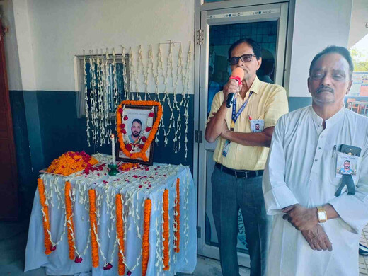 संत मैरिज इंग्लिश स्कूल के प्रबंधक बाबी देवसिया का निधन, विद्यालय परिवार में शोक