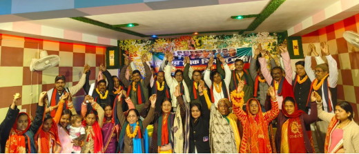 राष्ट्रीय लोक निर्माण पार्टी ने कार्यकर्ताओं को किया सम्मानित