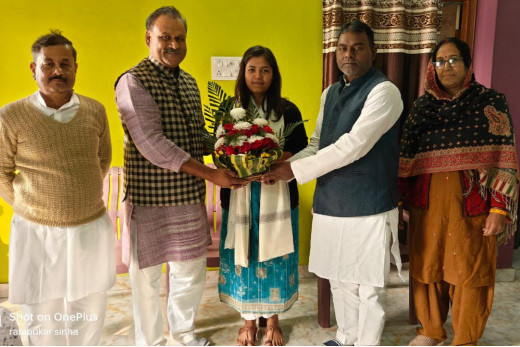 सुश्री तनु के जज बनने से चम्पारण के छात्र उत्साहित