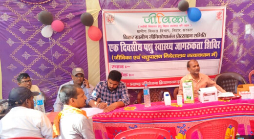 पशुओं के बेहतर स्वास्थ्य के लिए पहल, बड़हिया में 143 परिवारों को मिला चिकित्सा सहयोग