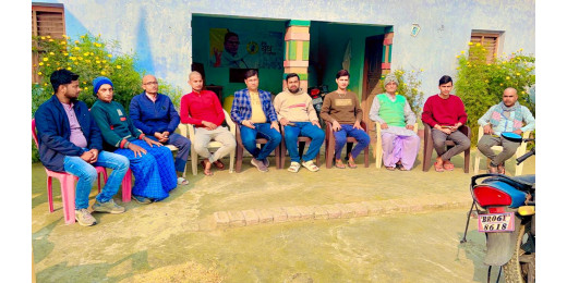 कल्याणपुर के गांवों में तेजी से हो रहा पी के यूथ क्लब का गठन