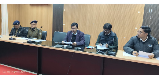 गणतंत्र दिवस की तैयारियों का जिला प्रशासन ने लिया जायजा