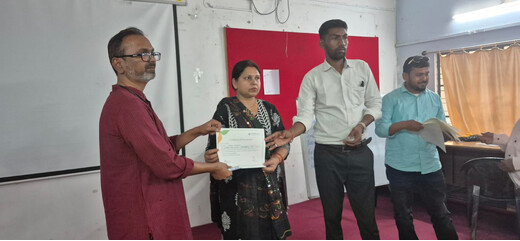 एनीमिया मुक्त बिहार अभियान पर तीन दिवसीय प्रशिक्षण, बबली कुमारी सम्मानित