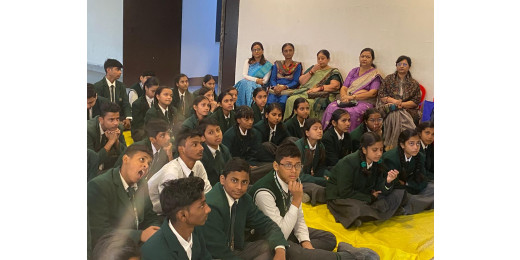 डीपीएस में गो अप फाउंडेशन के द्वारा आयोजित किया गया मेंटल हेल्थ अभियान कार्यक्रम