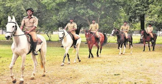 भारत-नेपाल सीमा पर एसटीएफ सहित चीता व अश्वरोही बल तैनात