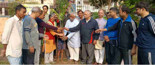 बिहार दिवस के अवसर पर वृक्षारोपण कार्यक्रम आयोजित 