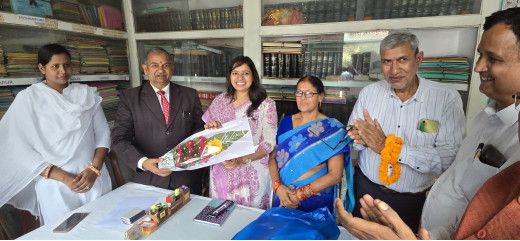 राजस्थान न्यायिक सेवा में चयनित अननया शर्मा का अभिनन्दन समारोह