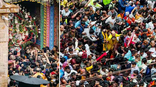 पुरी रथ यात्रा में भीड़ बनी जानलेवा, एक श्रद्धालु की मौत, 120 से अधिक बीमार