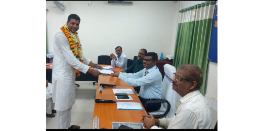 राजद के गोपी किशन ने तिरहुत स्नातक उपचुनाव 2024 के लिए नामांकन पर्चा किया दाखिल