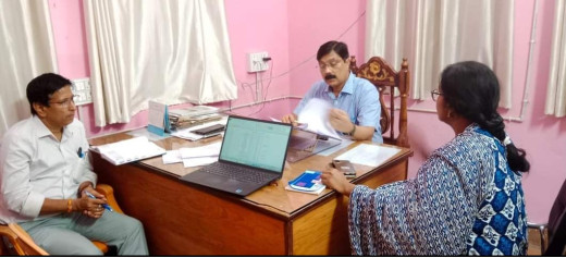 अपर समाहर्त्ता ने किया कोटवा अंचल का निरीक्षण,दिए कई निर्देश